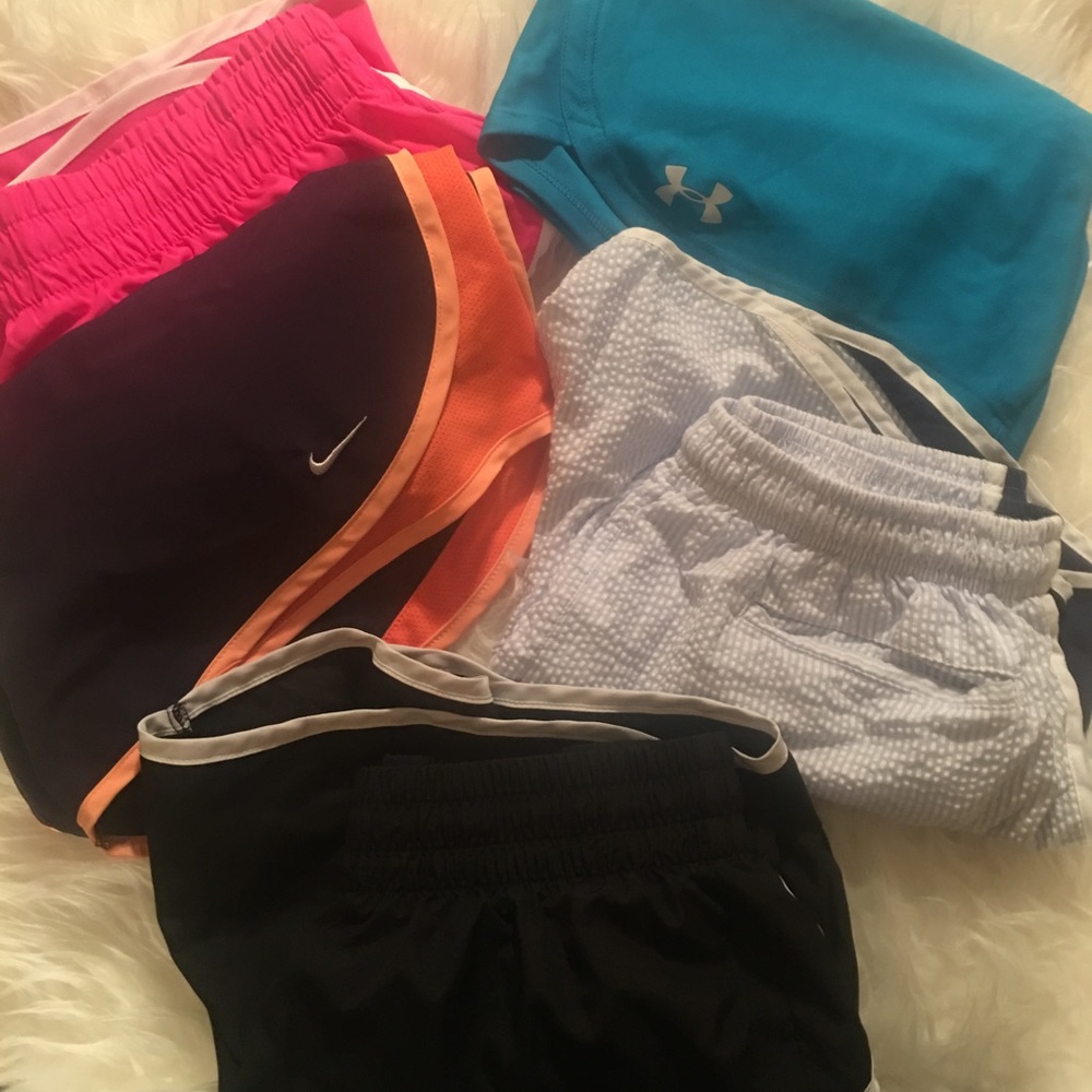 Bundle and save. 5 active shorts